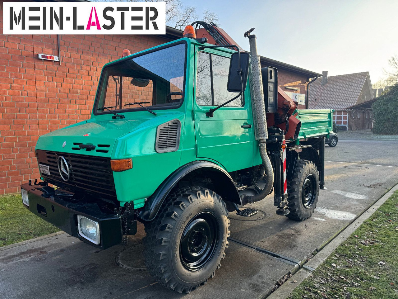 Unimog U 1200 Atlas 75.2 Kran 14 m Funk FB *1. Hand - Вантажівка з маніпулятором: фото 3 Unimog U 1200 Atlas 75.2 Kran 14 m Funk FB *1. Hand - Вантажівка з маніпулятором: фото 3
