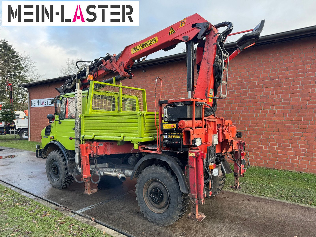 Unimog U 1650 PK 10500 Kran 15 m max. 3,9 t Seilwinde - Вантажівка з маніпулятором: фото 4 Unimog U 1650 PK 10500 Kran 15 m max. 3,9 t Seilwinde - Вантажівка з маніпулятором: фото 4