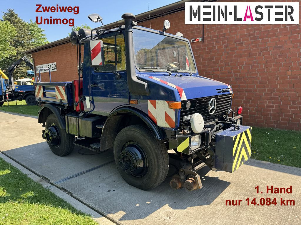 Mercedes-Benz U 1600 Zweiweg ZW 100 AHK 600t nur 14.084 km - Вантажівка: фото 1 Mercedes-Benz U 1600 Zweiweg ZW 100 AHK 600t nur 14.084 km - Вантажівка: фото 1