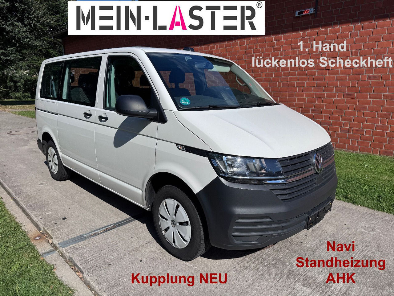 Volkswagen T6 2.0 tdi Standheizung Navigation AHK TÜV 5-27 - Пасажирський фургон: фото 1 Volkswagen T6 2.0 tdi Standheizung Navigation AHK TÜV 5-27 - Пасажирський фургон: фото 1