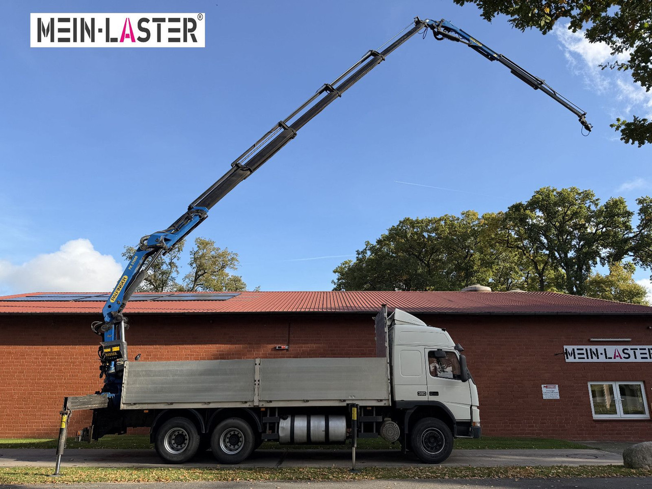 Volvo FM12 380 PK 27000D 24,5m 5+6 Deutscher LKW - Вантажівка з маніпулятором: фото 2 Volvo FM12 380 PK 27000D 24,5m 5+6 Deutscher LKW - Вантажівка з маніпулятором: фото 2