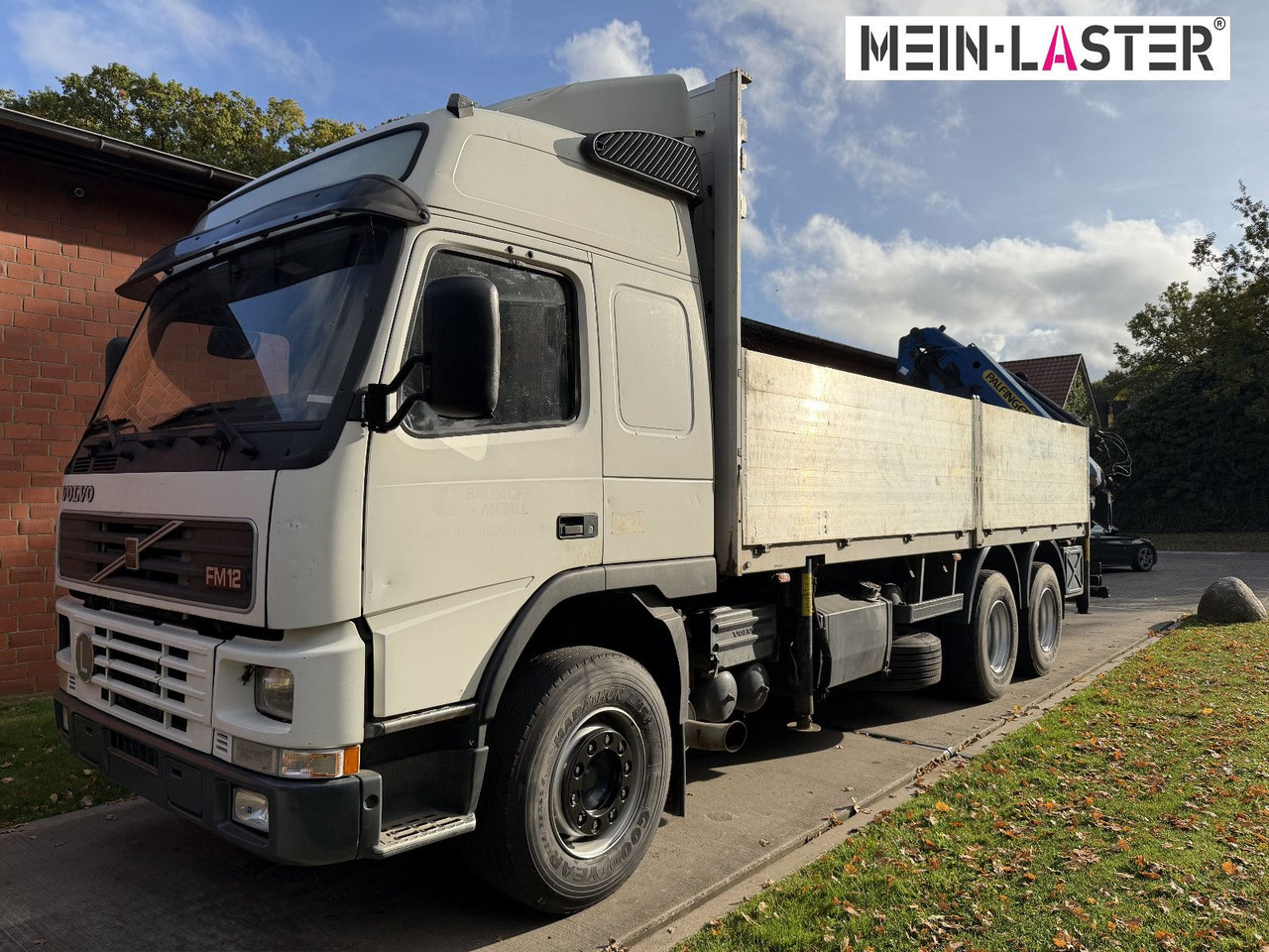Volvo FM12 380 PK 27000D 24,5m 5+6 Deutscher LKW - Вантажівка з маніпулятором: фото 3 Volvo FM12 380 PK 27000D 24,5m 5+6 Deutscher LKW - Вантажівка з маніпулятором: фото 3