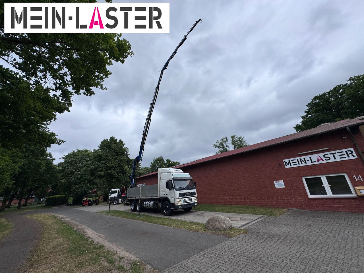 Volvo FM12 380 PK 27000D 24,5m 5+6 Deutscher LKW - Вантажівка з маніпулятором: фото 2 Volvo FM12 380 PK 27000D 24,5m 5+6 Deutscher LKW - Вантажівка з маніпулятором: фото 2