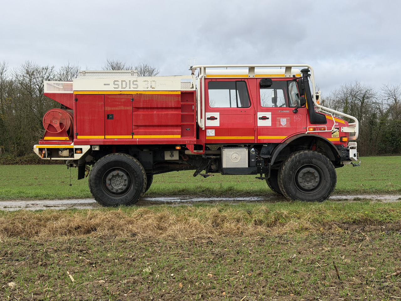 DE POMPIER MERCEDES-BENZ U5000 4X4 UNIMOG - Вантажівка: фото 2 DE POMPIER MERCEDES-BENZ U5000 4X4 UNIMOG - Вантажівка: фото 2