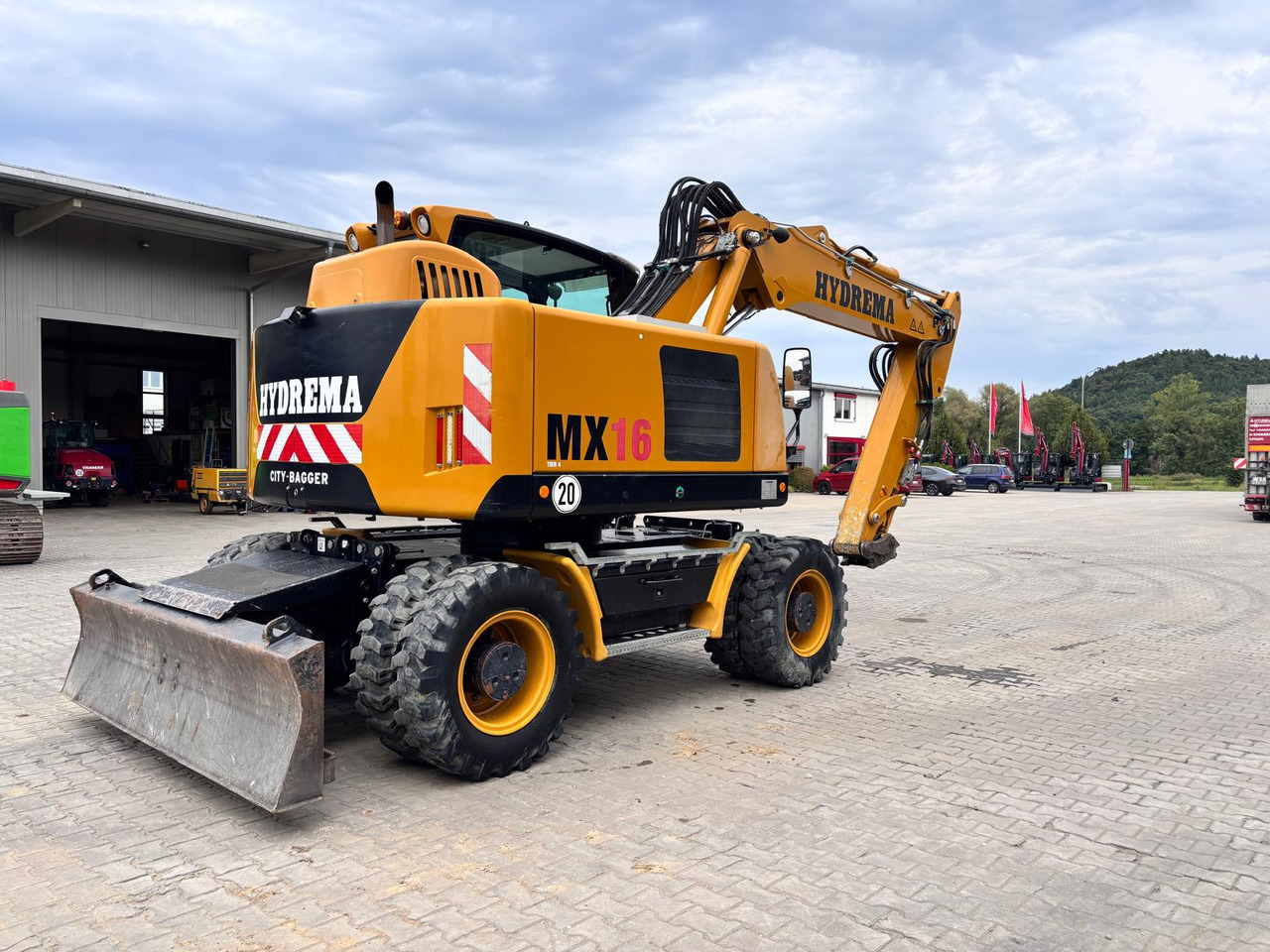 Hydrema MX 16G - Колісний екскаватор: фото 3 Hydrema MX 16G - Колісний екскаватор: фото 3