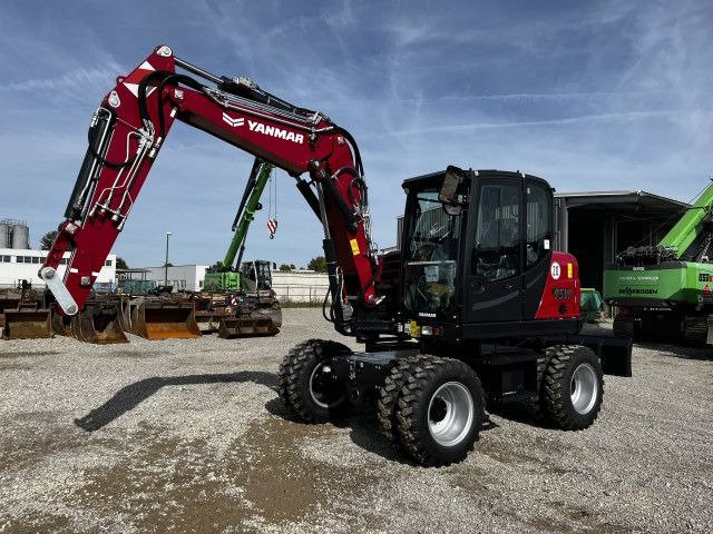 Yanmar B 95W - Колісний екскаватор: фото 1 Yanmar B 95W - Колісний екскаватор: фото 1