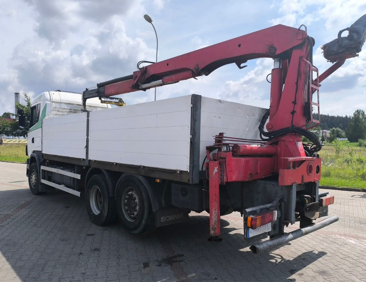 SCANIA 144.460 - Бортова вантажівка/ Платформа, Вантажівка з маніпулятором: фото 5 SCANIA 144.460 - Бортова вантажівка/ Платформа, Вантажівка з маніпулятором: фото 5