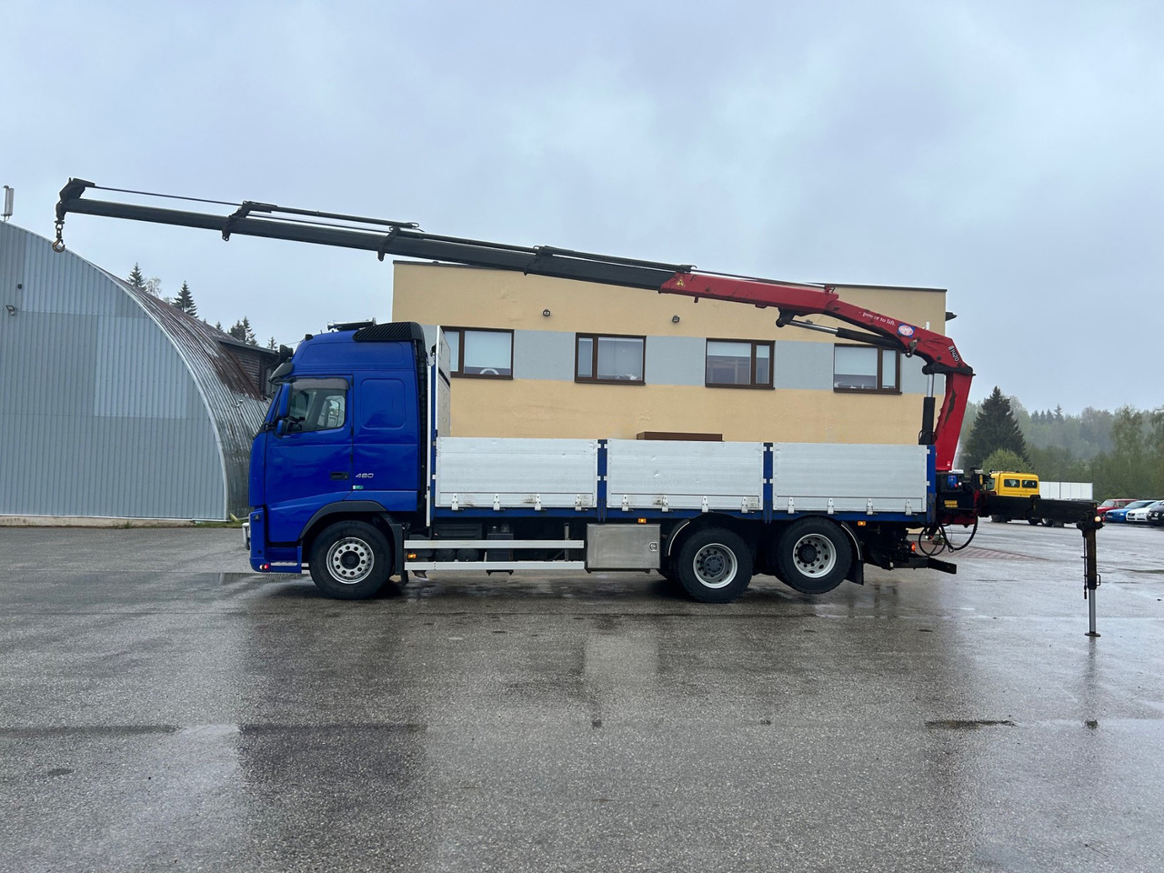 Бортова вантажівка/ Платформа, Вантажівка з маніпулятором VOLVO FH460: фото 9