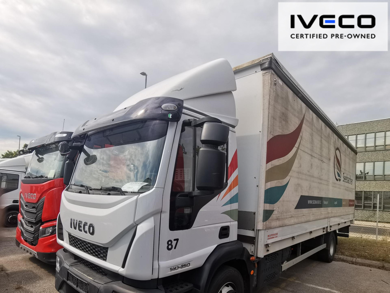 IVECO Pritsche-Schiebeplane-LBW - Тентована вантажівка: фото 1 IVECO Pritsche-Schiebeplane-LBW - Тентована вантажівка: фото 1