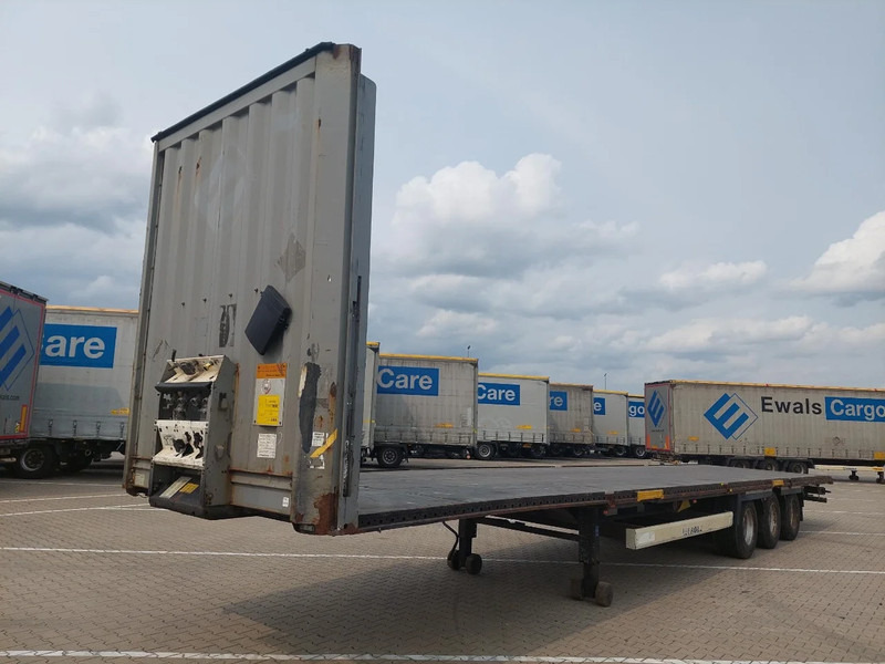Krone 12x 2015 MEGA P400 HUCKEPACK FLAT + 2 x Stacks van 2x 2015 MEGA P400 HUCKEPACK - Бортовий напівпричіп/ Платформа: фото 4 Krone 12x 2015 MEGA P400 HUCKEPACK FLAT + 2 x Stacks van 2x 2015 MEGA P400 HUCKEPACK - Бортовий напівпричіп/ Платформа: фото 4
