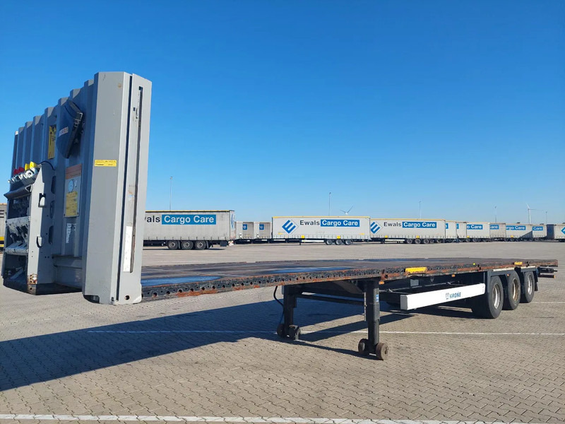 Krone 5x 2015 MEGA P400 HUCKEPACK FLAT - Бортовий напівпричіп/ Платформа: фото 5 Krone 5x 2015 MEGA P400 HUCKEPACK FLAT - Бортовий напівпричіп/ Платформа: фото 5