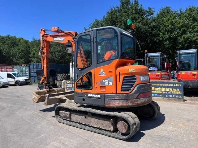 Doosan DX 63-3 - Міні-екскаватор: фото 5 Doosan DX 63-3 - Міні-екскаватор: фото 5