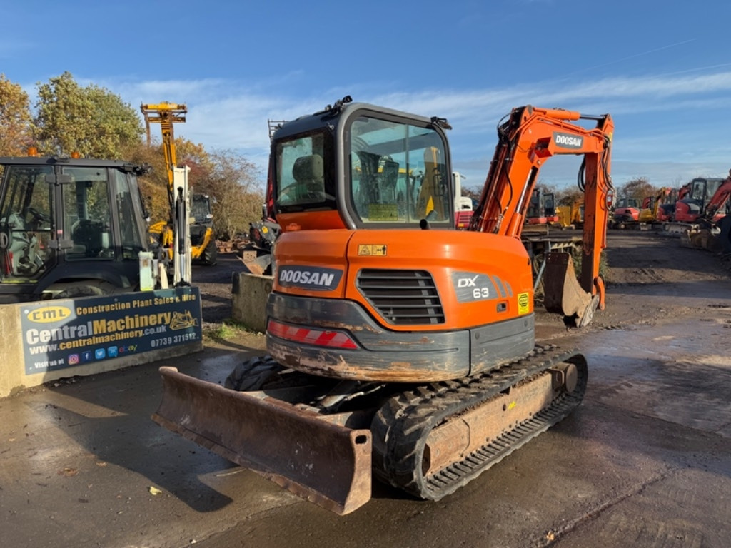 Doosan DX 63-3 - Міні-екскаватор: фото 4 Doosan DX 63-3 - Міні-екскаватор: фото 4