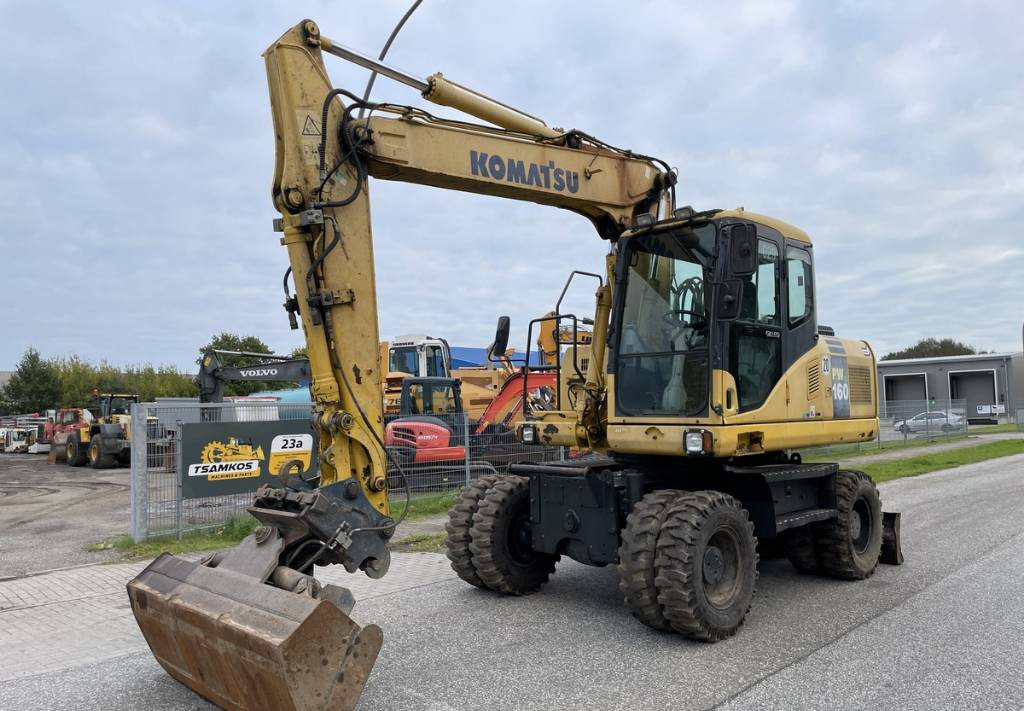 Komatsu PW 160 ES-7K Clima German machine! - Колісний екскаватор: фото 1 Komatsu PW 160 ES-7K Clima German machine! - Колісний екскаватор: фото 1