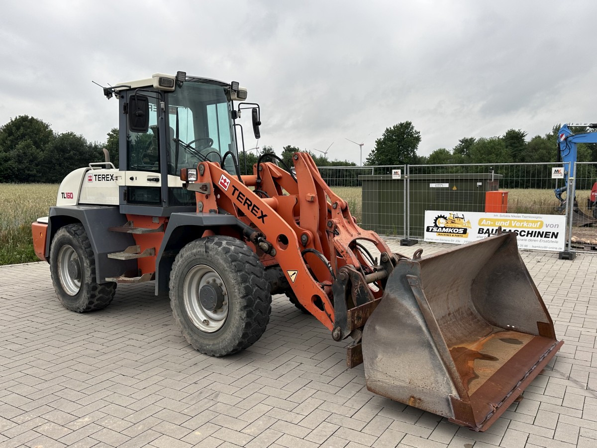 TEREX TL 160 Klima Schaufel + Palettengabel Top ! - Колісний навантажувач: фото 4 TEREX TL 160 Klima Schaufel + Palettengabel Top ! - Колісний навантажувач: фото 4