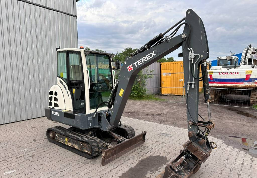 Terex TC 35 mit 3 Löffel - Міні-екскаватор: фото 4 Terex TC 35 mit 3 Löffel - Міні-екскаватор: фото 4