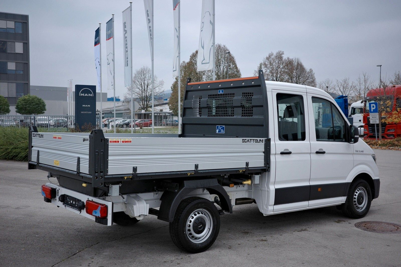 MAN TGE 3.140 L4 DoKa (3+4) 3-Seiten-Kipper + AHK - Малотоннажний самоскид, Вантажопасажирський фургон: фото 2 MAN TGE 3.140 L4 DoKa (3+4) 3-Seiten-Kipper + AHK - Малотоннажний самоскид, Вантажопасажирський фургон: фото 2