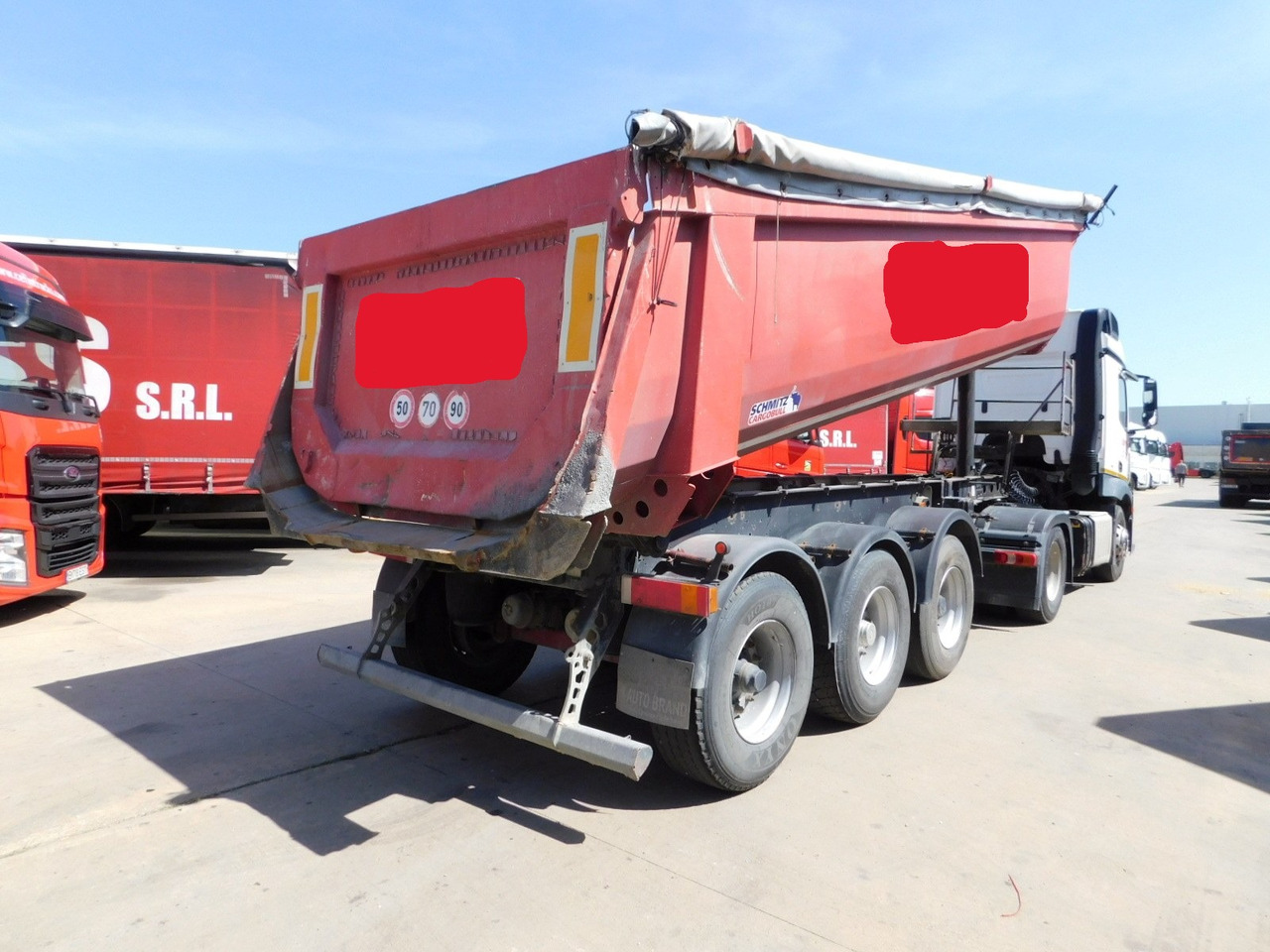 Schmitz Ski 24 - Самоскид напівпричіп: фото 3 Schmitz Ski 24 - Самоскид напівпричіп: фото 3