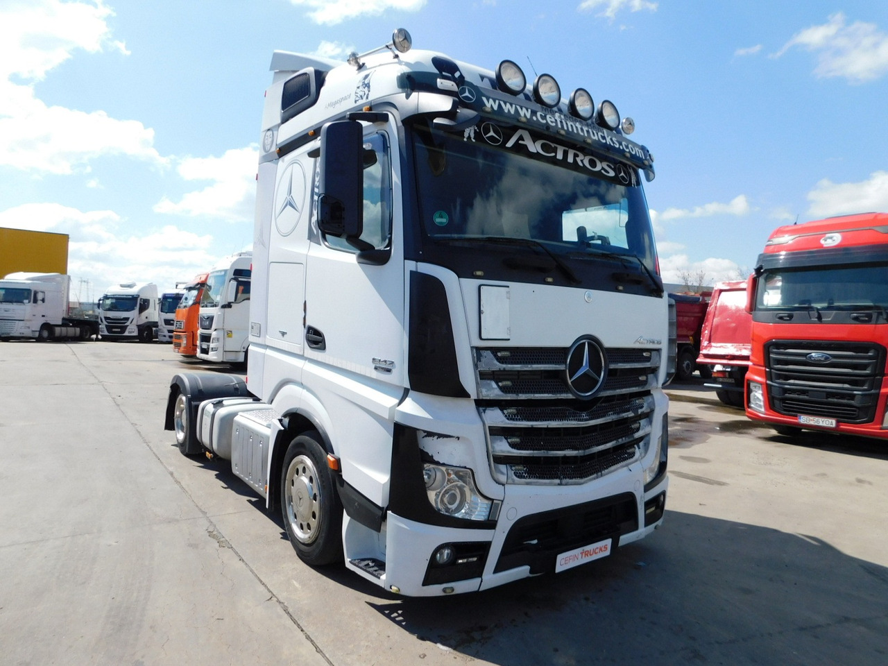 Mercedes Actros - Тягач: фото 2 Mercedes Actros - Тягач: фото 2