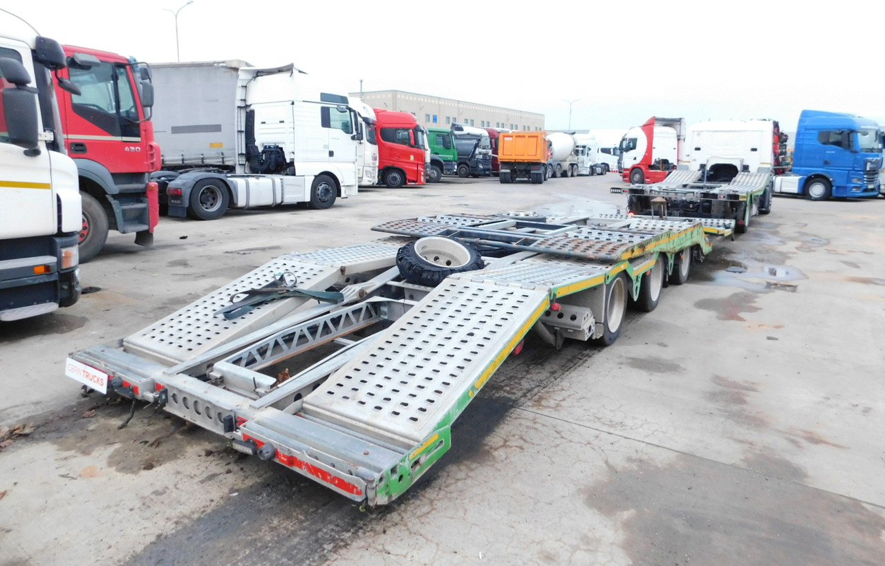 Scania P400 - Тягач, Низькорамна платформа напівпричіп: фото 3 Scania P400 - Тягач, Низькорамна платформа напівпричіп: фото 3