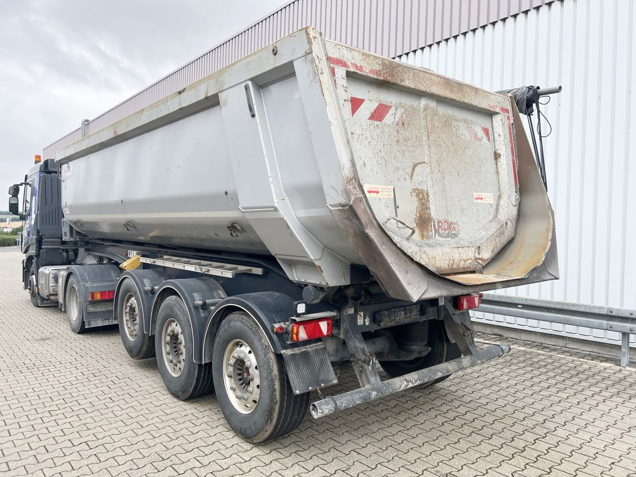 Самоскид напівпричіп Carnehl CHKS/HH CHKS/HH, Stahlmulde ca. 26m³, 8x VORHANDEN, Liftachse: фото 8