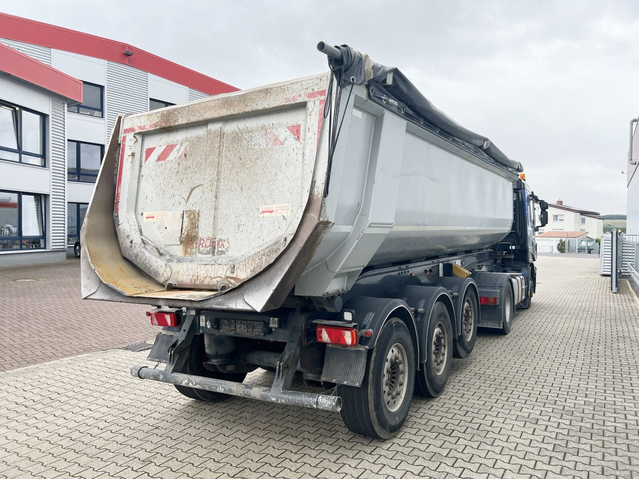Самоскид напівпричіп Carnehl CHKS/HH CHKS/HH, Stahlmulde ca. 26m³, 8x VORHANDEN, Liftachse: фото 6