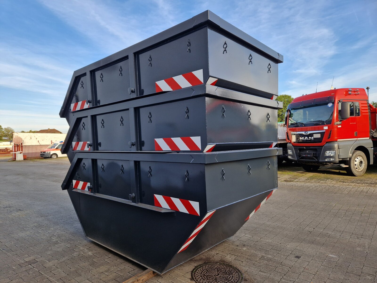 EACA 135.20 T FUCHS EACA 135.20 T, Absetzanhänger für 1 Mulde - Причіп мультиліфт/ Бункеровоз: фото 4 EACA 135.20 T FUCHS EACA 135.20 T, Absetzanhänger für 1 Mulde - Причіп мультиліфт/ Бункеровоз: фото 4