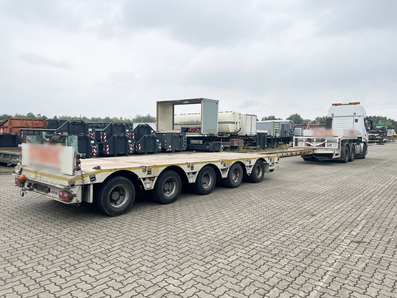 ES-GE 5.SOU-25-50.3N 5.SOU-25-50.3N, Teleskopierbar - Низькорамна платформа напівпричіп: фото 2 ES-GE 5.SOU-25-50.3N 5.SOU-25-50.3N, Teleskopierbar - Низькорамна платформа напівпричіп: фото 2