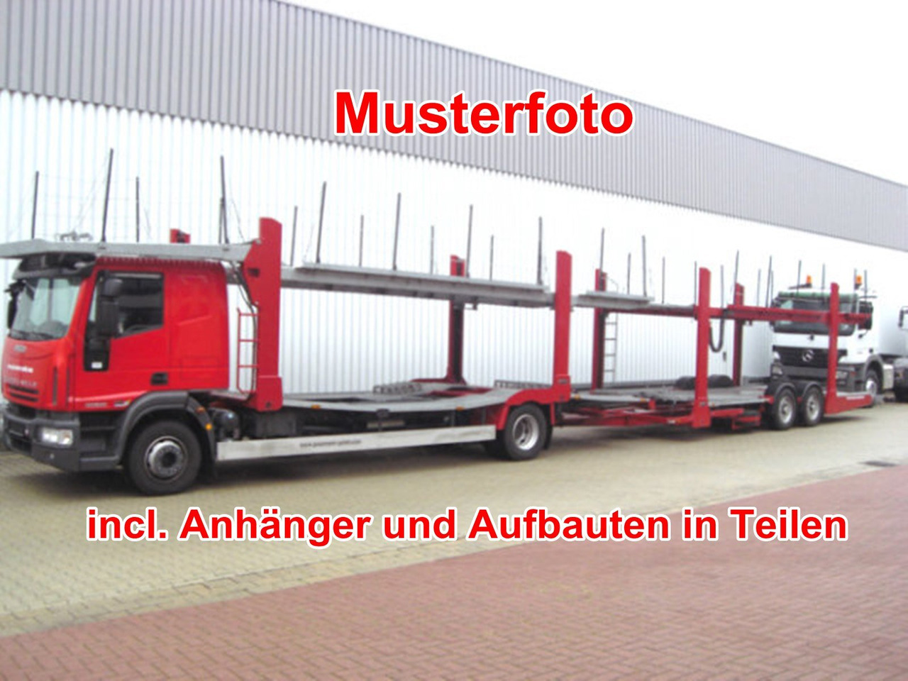 EuroCargo ML160E32 4x2 EuroCargo ML160E32 4x2 mit Teilen für Anhänger und Aufbauten - Автовоз вантажівка: фото 1 EuroCargo ML160E32 4x2 EuroCargo ML160E32 4x2 mit Teilen für Anhänger und Aufbauten - Автовоз вантажівка: фото 1