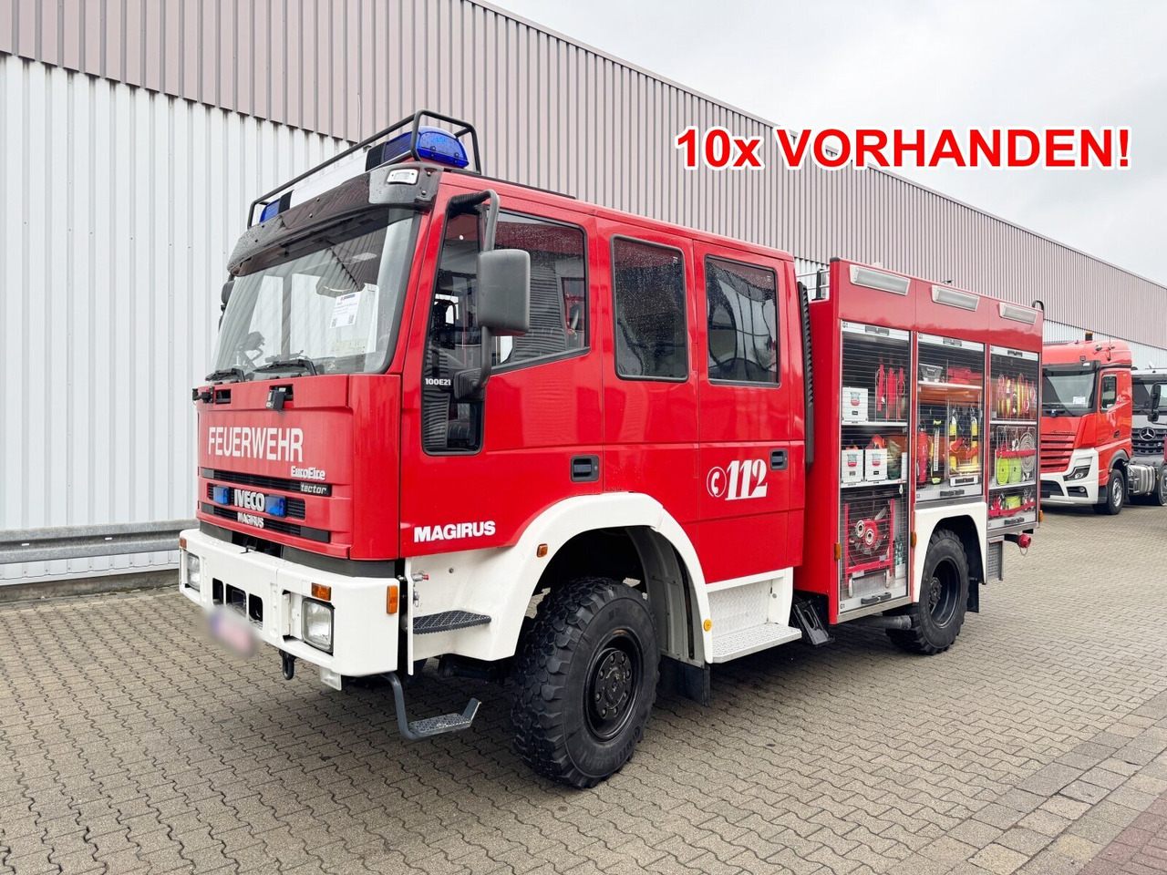 FF 100 EW 4x4 Doka EuroFire FF 100 E 21 WR tector 4x4 Doka, LF 8/6 - Пожежна машина: фото 1 FF 100 EW 4x4 Doka EuroFire FF 100 E 21 WR tector 4x4 Doka, LF 8/6 - Пожежна машина: фото 1