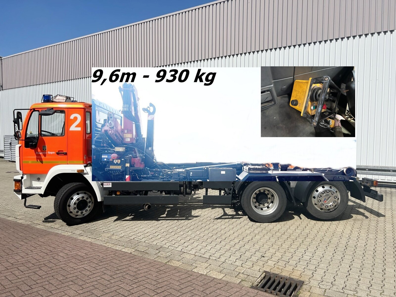 MAN 25/18.284 6x2-4 LL 25/18.284 6x2-4 LL,Kran HMF 1113 K3, Funk, Retarder - Гаковий мультиліфт вантажівка, Вантажівка з маніпулятором: фото 1 MAN 25/18.284 6x2-4 LL 25/18.284 6x2-4 LL,Kran HMF 1113 K3, Funk, Retarder - Гаковий мультиліфт вантажівка, Вантажівка з маніпулятором: фото 1