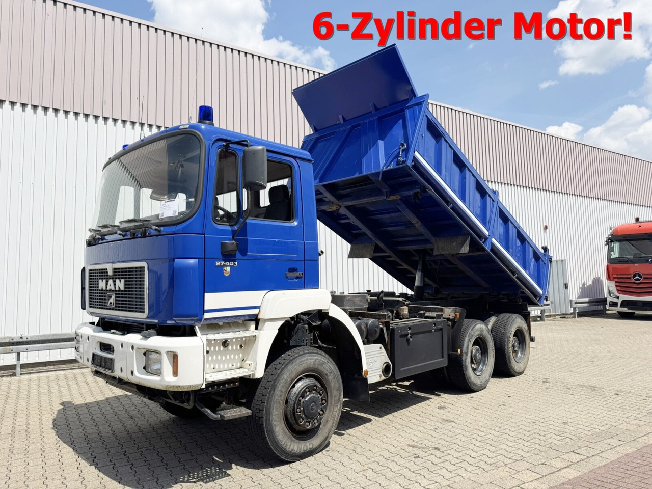 MAN 27.403 6x6 BB 27.403 6x6 BB, EX-THW - Самоскид вантажівка: фото 1 MAN 27.403 6x6 BB 27.403 6x6 BB, EX-THW - Самоскид вантажівка: фото 1