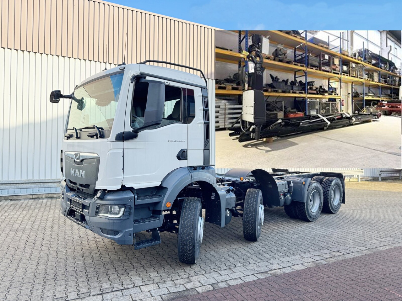 Новий Гаковий мультиліфт вантажівка MAN 41.440 8x4 BB 41.440 8x4 BB: фото 1