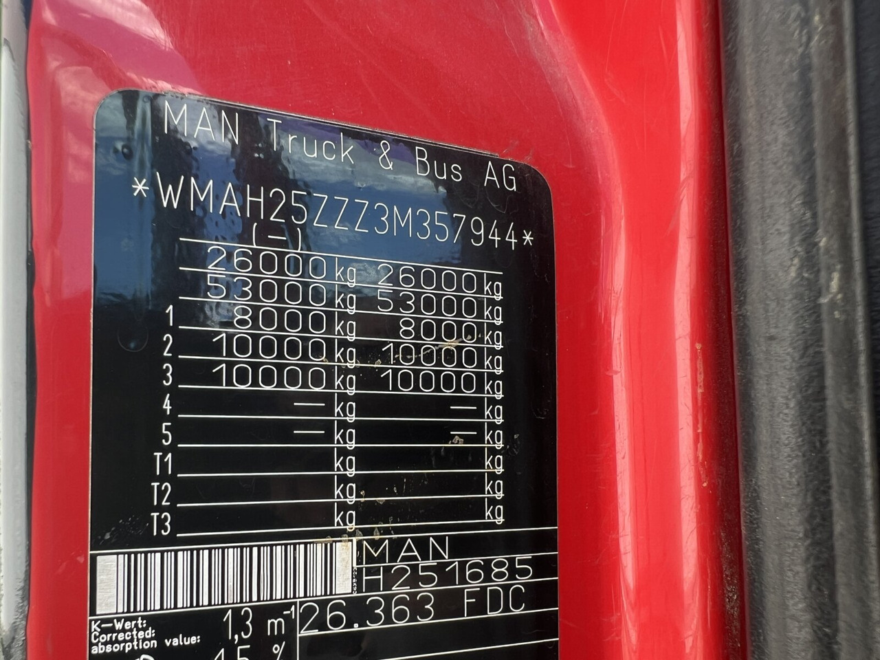 MAN TGA 26.363/410 6x4 BB TGA 26.363/410 6x4 BB, 2-S-Alukipper - Самоскид вантажівка, Вантажівка з маніпулятором: фото 2 MAN TGA 26.363/410 6x4 BB TGA 26.363/410 6x4 BB, 2-S-Alukipper - Самоскид вантажівка, Вантажівка з маніпулятором: фото 2