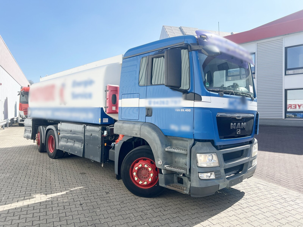 Вантажівка цистерна MAN TGA 26.400 6x2-4 BL TGA 26.400 6x2-4 BL, A1, Lenk-/Liftachse, ADR, Kässbohrer Tank ca. 20.820l, 3 Kammern: фото 8