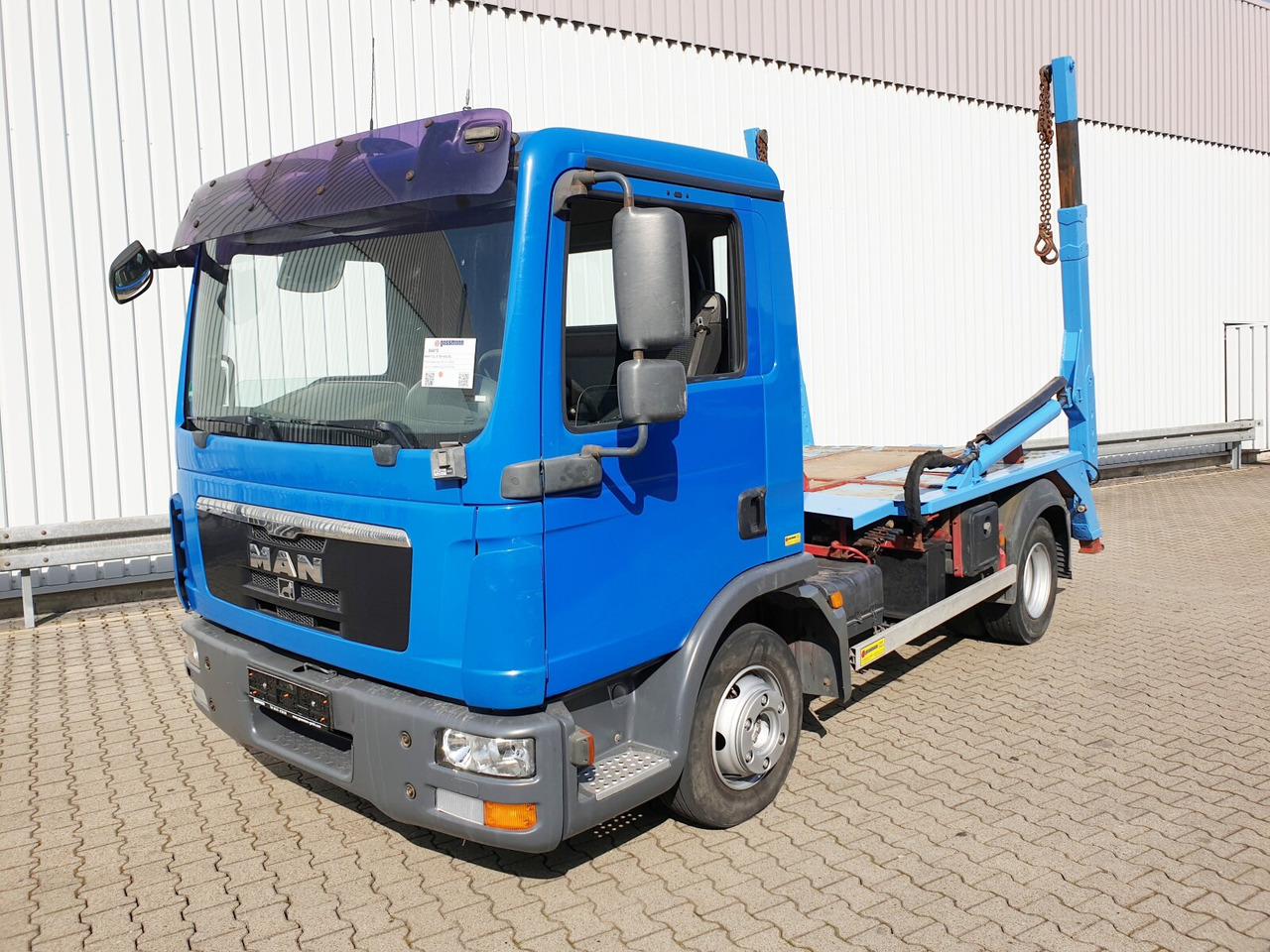 MAN TGL 8.180 4X2 BL TGL 8.180 4X2 BL, EEV - Скіповий навантажувач вантажівка: фото 1 MAN TGL 8.180 4X2 BL TGL 8.180 4X2 BL, EEV - Скіповий навантажувач вантажівка: фото 1