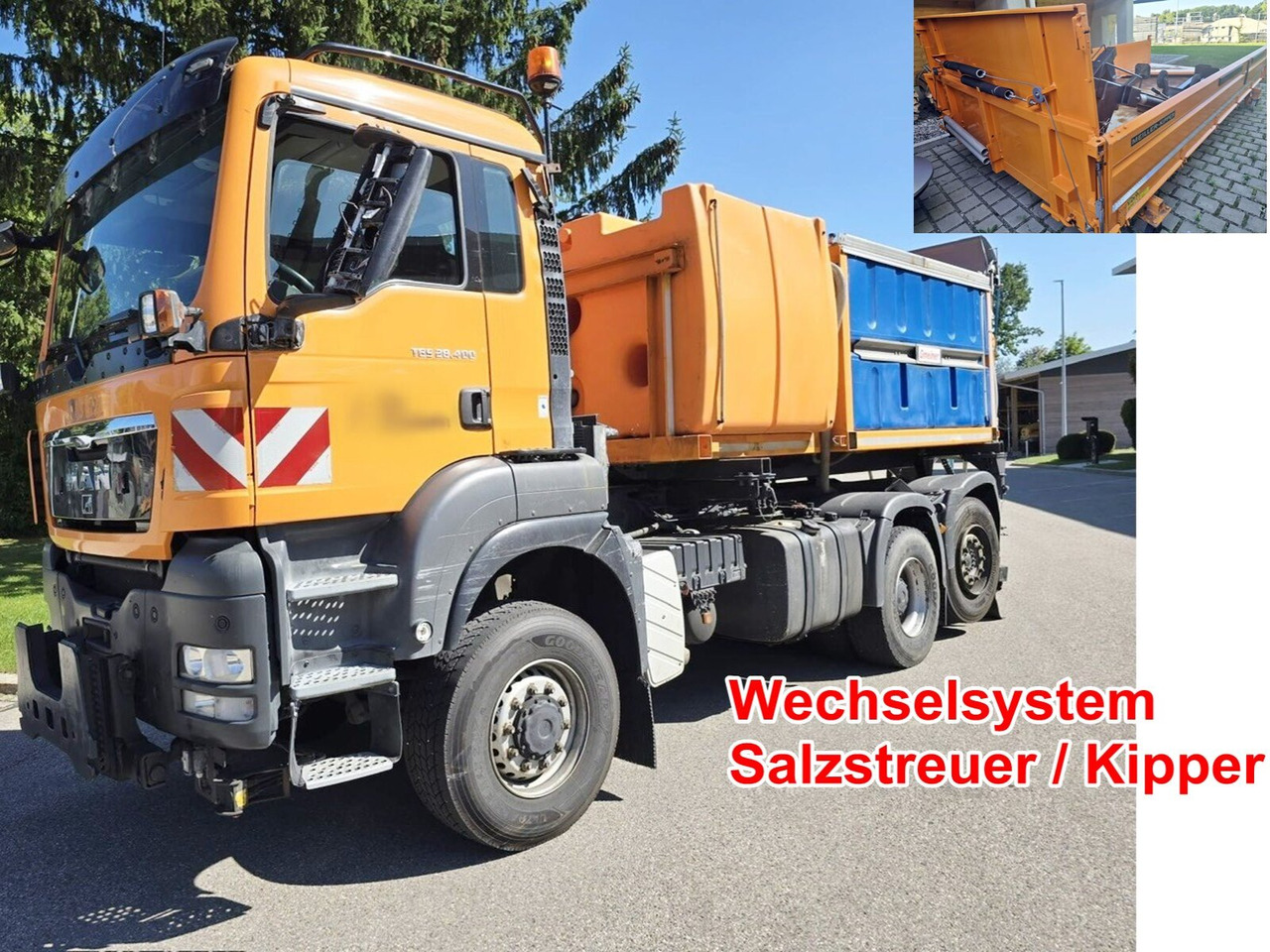 MAN TGS 28.400 6x4-4 BL TGS 28.400 6x4-4 BL, EEV, Lenk-/Liftachse, Wechselsystem Kipper/Salzsteuer - Самоскид вантажівка: фото 1 MAN TGS 28.400 6x4-4 BL TGS 28.400 6x4-4 BL, EEV, Lenk-/Liftachse, Wechselsystem Kipper/Salzsteuer - Самоскид вантажівка: фото 1