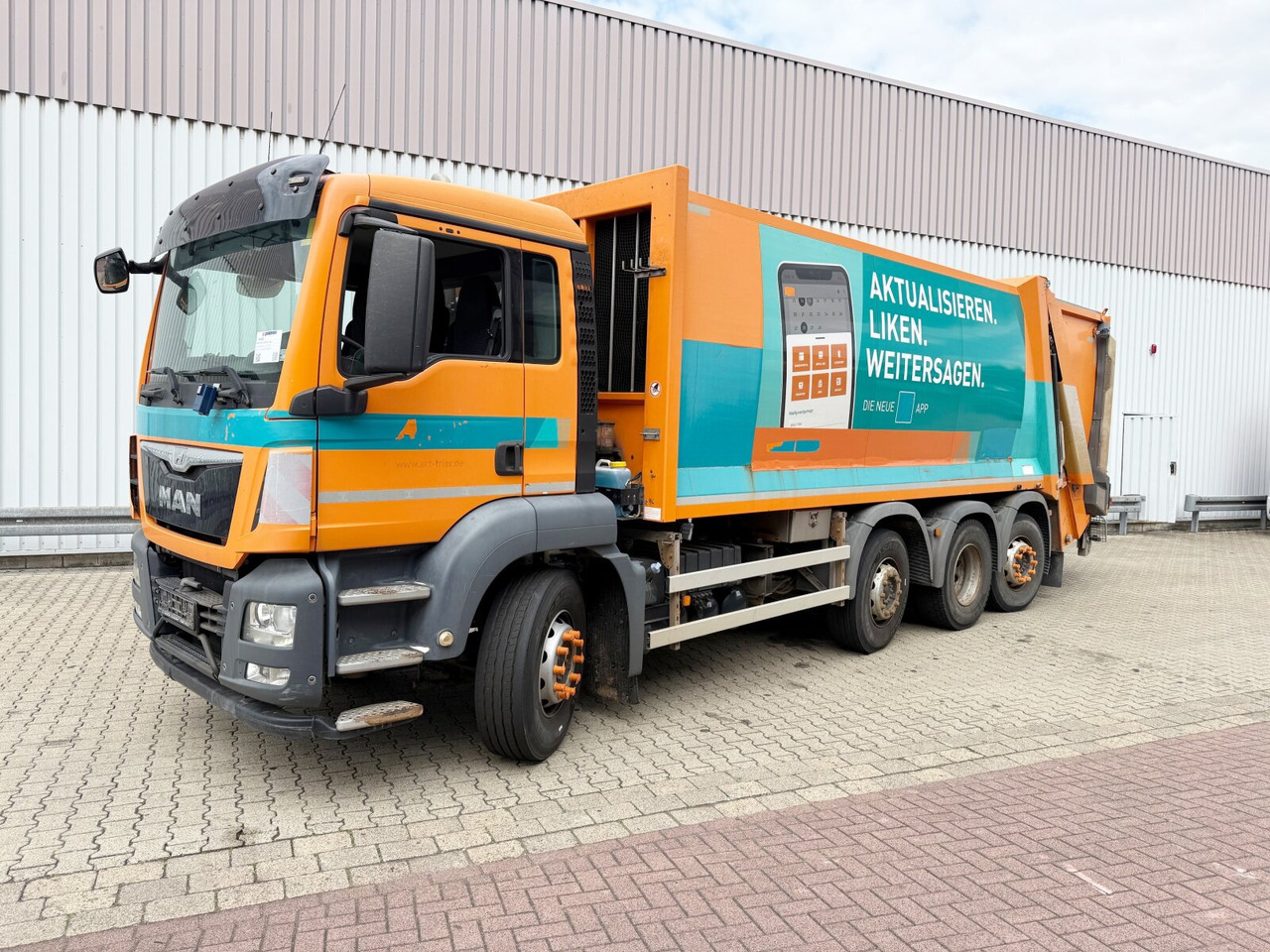 MAN TGS 35.360 8x2-6 BL TGS 35.360 8x2-6 BL, 2x Lenkachse, Zöller Medium XL, Zöller-Schüttung - Сміттєвози: фото 1 MAN TGS 35.360 8x2-6 BL TGS 35.360 8x2-6 BL, 2x Lenkachse, Zöller Medium XL, Zöller-Schüttung - Сміттєвози: фото 1