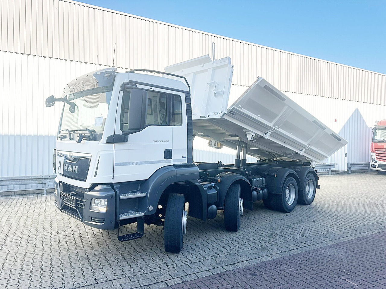 MAN TGS 35.460 8X4 BB TGS 35.460 8X4 BB, Meiller Bordmatik 13m³ - Самоскид вантажівка: фото 1 MAN TGS 35.460 8X4 BB TGS 35.460 8X4 BB, Meiller Bordmatik 13m³ - Самоскид вантажівка: фото 1