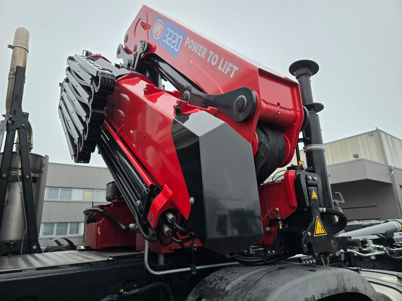 MAN TGS 35.480 8X4 BL TGS 35.480 8X4 BL, Intarder, Kran HMF 3220-K6, 4-fach Abstützung, Funk - Гаковий мультиліфт вантажівка, Вантажівка з маніпулятором: фото 5 MAN TGS 35.480 8X4 BL TGS 35.480 8X4 BL, Intarder, Kran HMF 3220-K6, 4-fach Abstützung, Funk - Гаковий мультиліфт вантажівка, Вантажівка з маніпулятором: фото 5