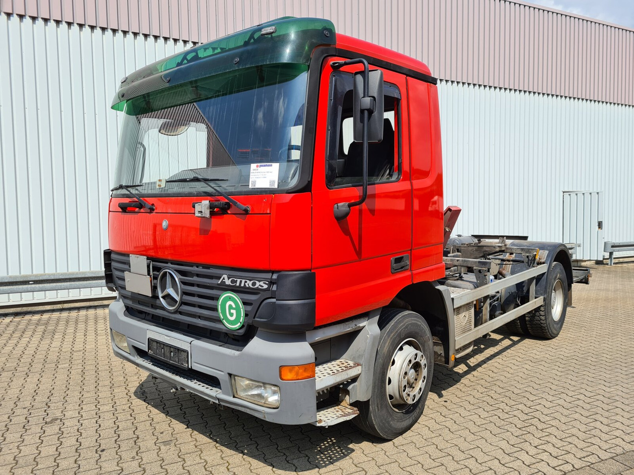 Mercedes-Benz Actros 1835 K 4x2 Actros 1835 K 4x2 - Вантажівка шасі: фото 1 Mercedes-Benz Actros 1835 K 4x2 Actros 1835 K 4x2 - Вантажівка шасі: фото 1