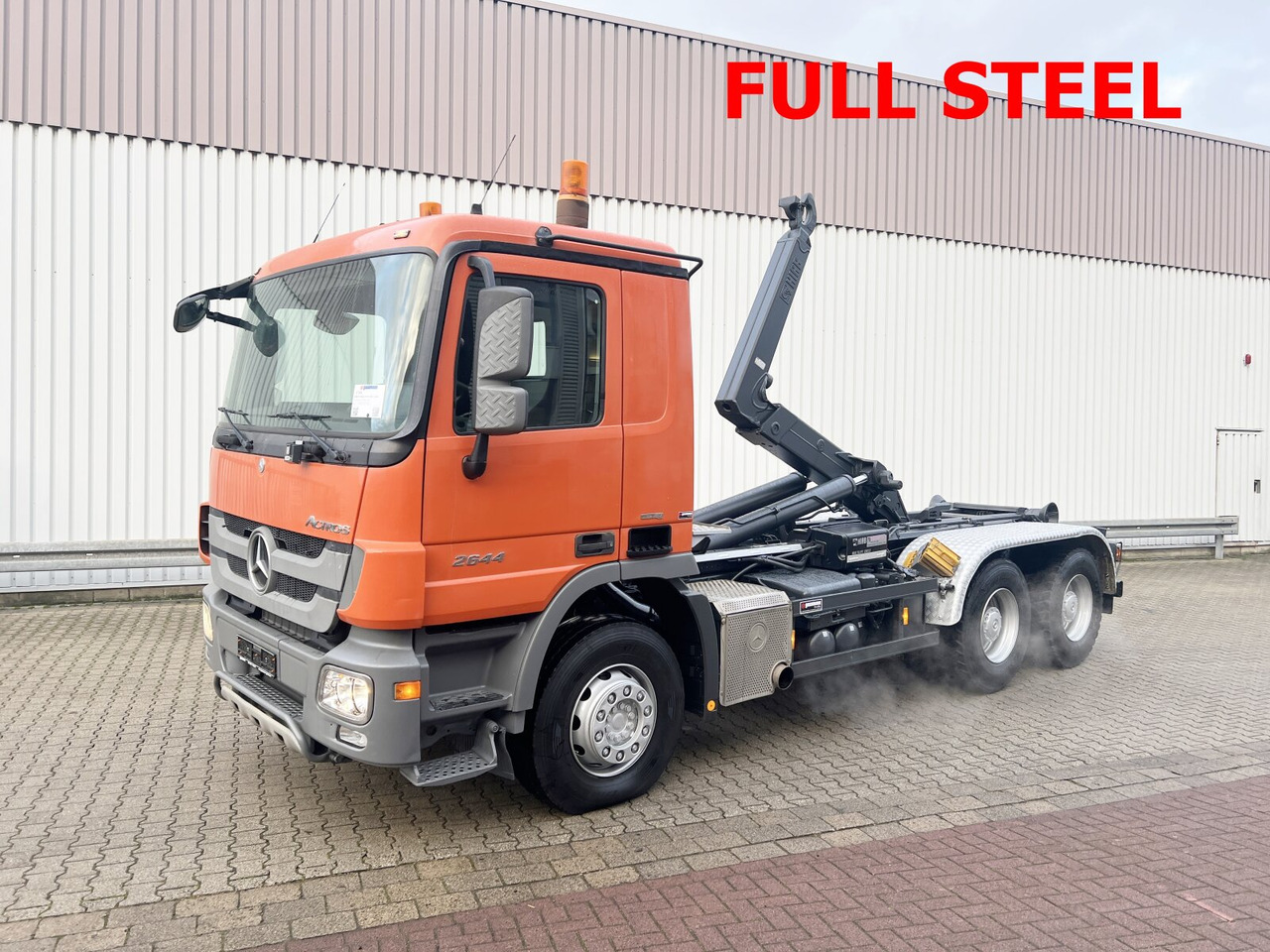 Mercedes-Benz Actros 2644/48 K 6x4 Actros 2644/48 K 6x4, Hiab Multilift - Гаковий мультиліфт вантажівка: фото 1 Mercedes-Benz Actros 2644/48 K 6x4 Actros 2644/48 K 6x4, Hiab Multilift - Гаковий мультиліфт вантажівка: фото 1