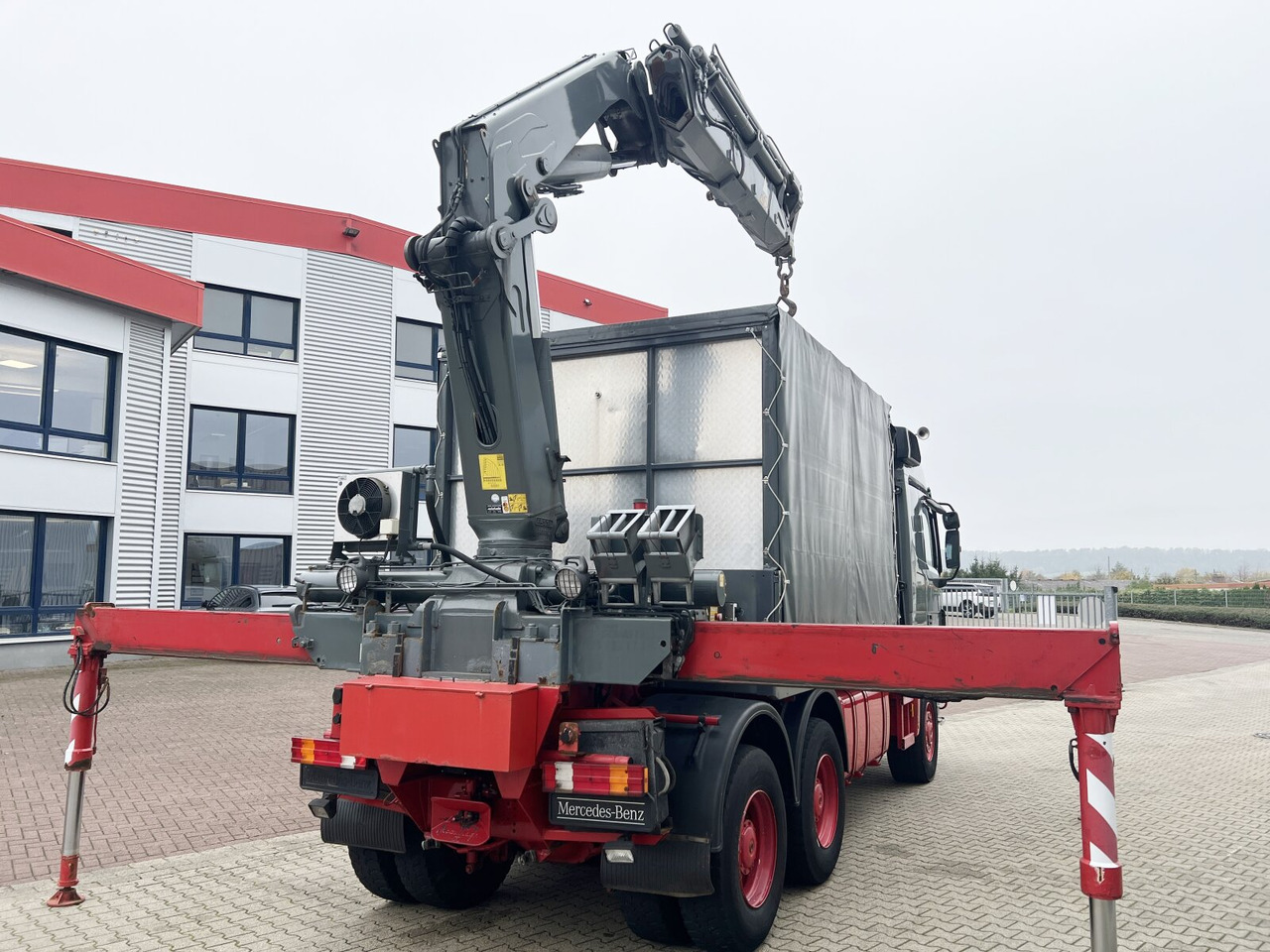 Вантажівка з маніпулятором Mercedes-Benz Actros 3346 AK 6x6 Actros 3346 AK 6x6, 134t Anhängelast WSK, Heckkran Fassi F420AXP.26, Funk, Winde: фото 11