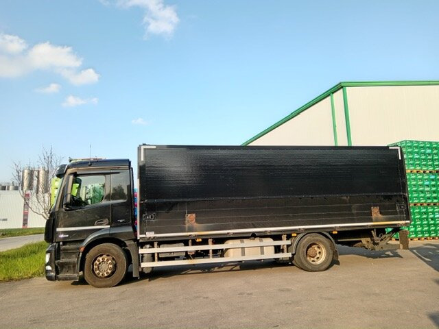 Mercedes-Benz Antos 1836 L 4x2 Antos 1836 L 4x2, Getränkekoffer, LBW Dautel - Вантажівка з закритим кузовом: фото 1 Mercedes-Benz Antos 1836 L 4x2 Antos 1836 L 4x2, Getränkekoffer, LBW Dautel - Вантажівка з закритим кузовом: фото 1