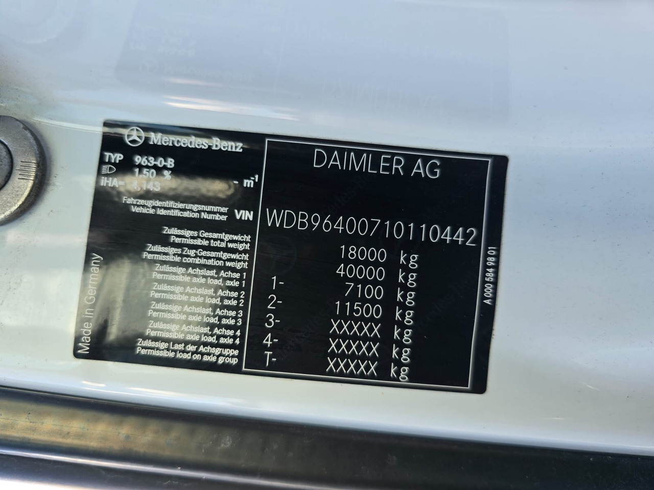 Mercedes-Benz Arocs 1827/30 A 4x4 Arocs 1827/30 A 4x4, mehrfach vorhanden! - Вантажівка шасі: фото 4 Mercedes-Benz Arocs 1827/30 A 4x4 Arocs 1827/30 A 4x4, mehrfach vorhanden! - Вантажівка шасі: фото 4