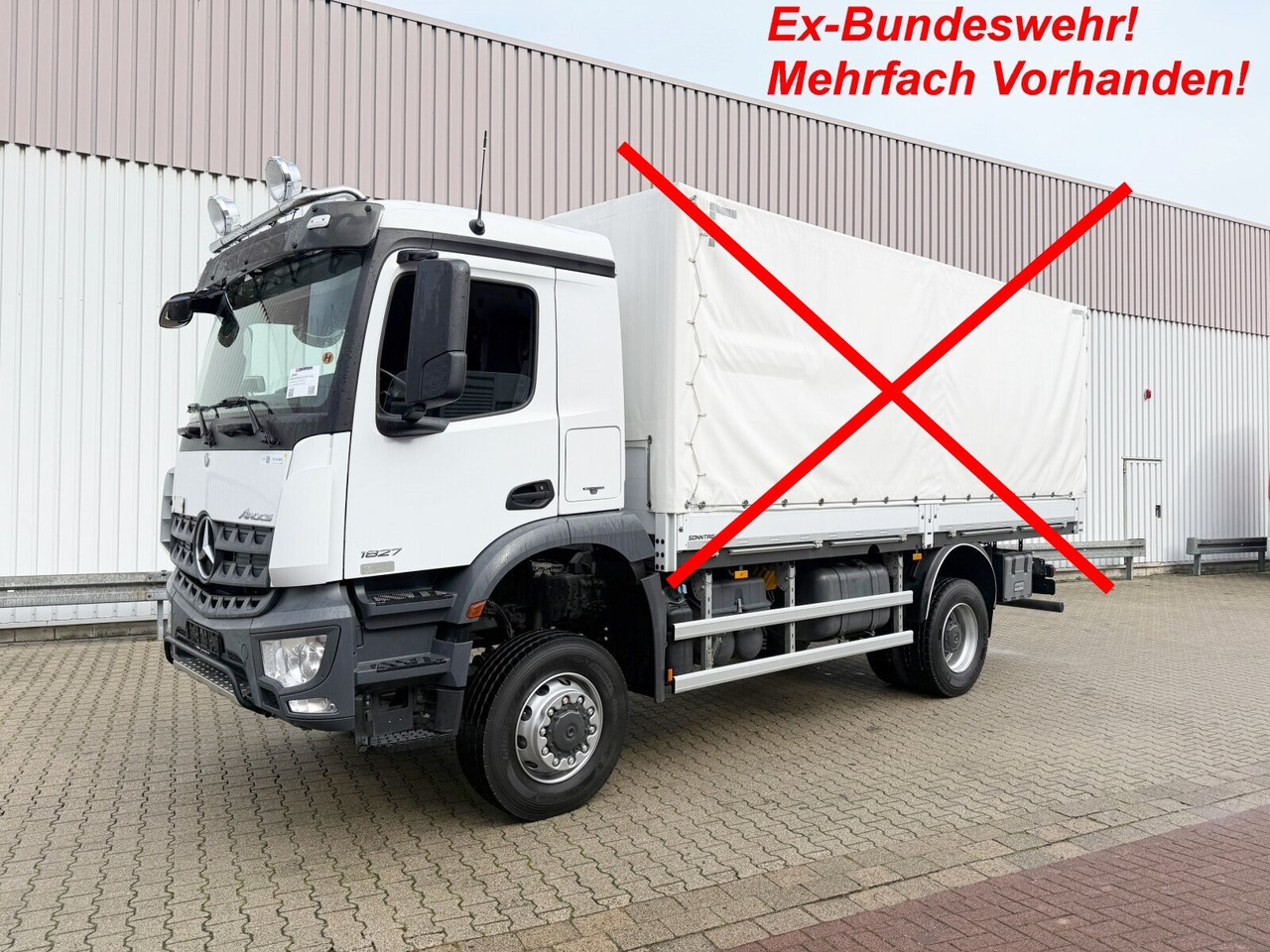 Mercedes-Benz Arocs 1827/30 A 4x4 Arocs 1827/30 A 4x4, mehrfach vorhanden! - Вантажівка шасі: фото 1 Mercedes-Benz Arocs 1827/30 A 4x4 Arocs 1827/30 A 4x4, mehrfach vorhanden! - Вантажівка шасі: фото 1