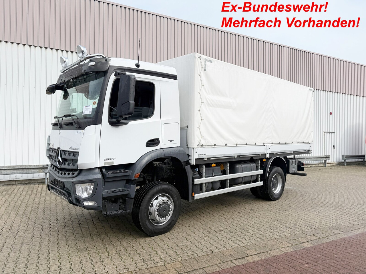 Mercedes-Benz Arocs 1827 A 4x4 Arocs 1827 A 4x4, Ex-! - Бортова вантажівка/ Платформа: фото 1 Mercedes-Benz Arocs 1827 A 4x4 Arocs 1827 A 4x4, Ex-! - Бортова вантажівка/ Платформа: фото 1