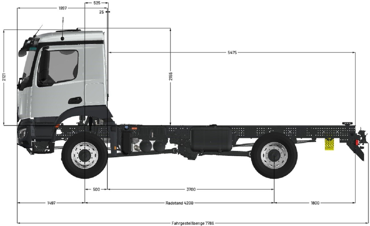 Mercedes-Benz Arocs 1830/40 A 4x4 Arocs 1830/40 A 4x4, mehrfach vorhanden! - Вантажівка шасі: фото 2 Mercedes-Benz Arocs 1830/40 A 4x4 Arocs 1830/40 A 4x4, mehrfach vorhanden! - Вантажівка шасі: фото 2
