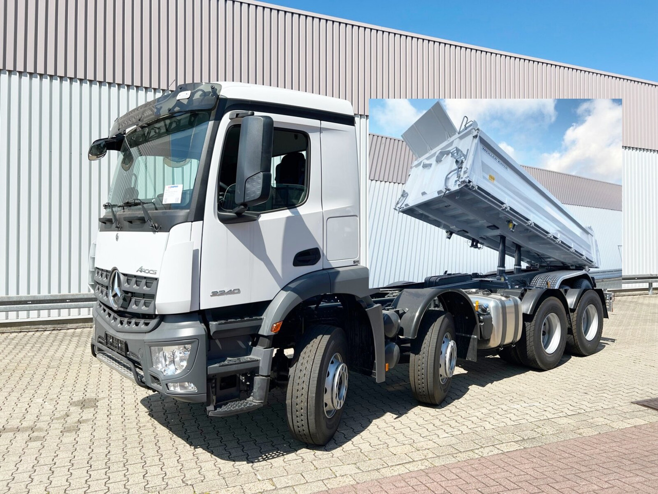 Mercedes-Benz Arocs 3240 8x4 Arocs 3240 8x4, Meiller 3-Seiten Kipper, ca. 14m³ - Самоскид вантажівка: фото 1 Mercedes-Benz Arocs 3240 8x4 Arocs 3240 8x4, Meiller 3-Seiten Kipper, ca. 14m³ - Самоскид вантажівка: фото 1