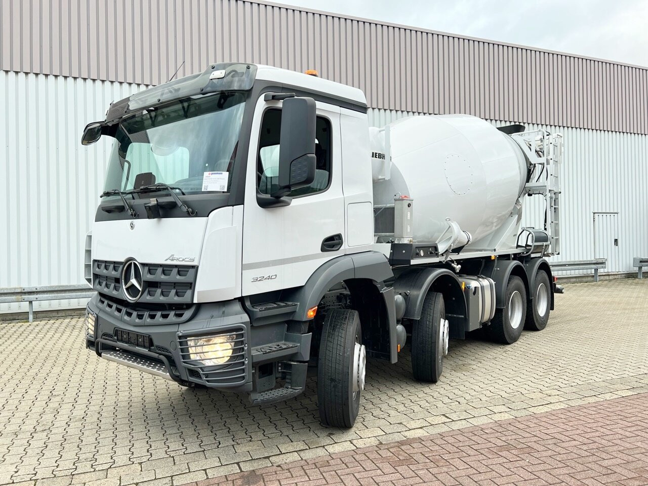 Mercedes-Benz Arocs 3240 B 8x4/4 Arocs 3240 B 8x4/4, Liebherr HTM 905 Mischer ca. 9m³, Multimedia Cockpit, Navi - Автобетонозмішувач: фото 1 Mercedes-Benz Arocs 3240 B 8x4/4 Arocs 3240 B 8x4/4, Liebherr HTM 905 Mischer ca. 9m³, Multimedia Cockpit, Navi - Автобетонозмішувач: фото 1